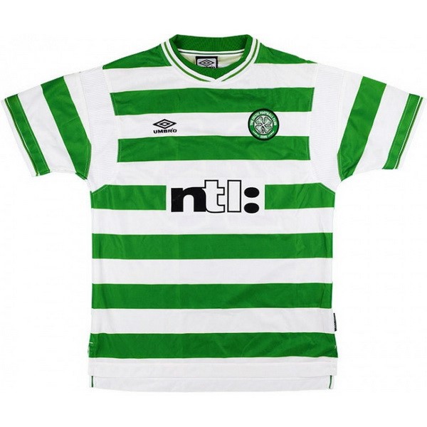 Authentic Camiseta Celtic 1ª Retro 1999 2001 Verde